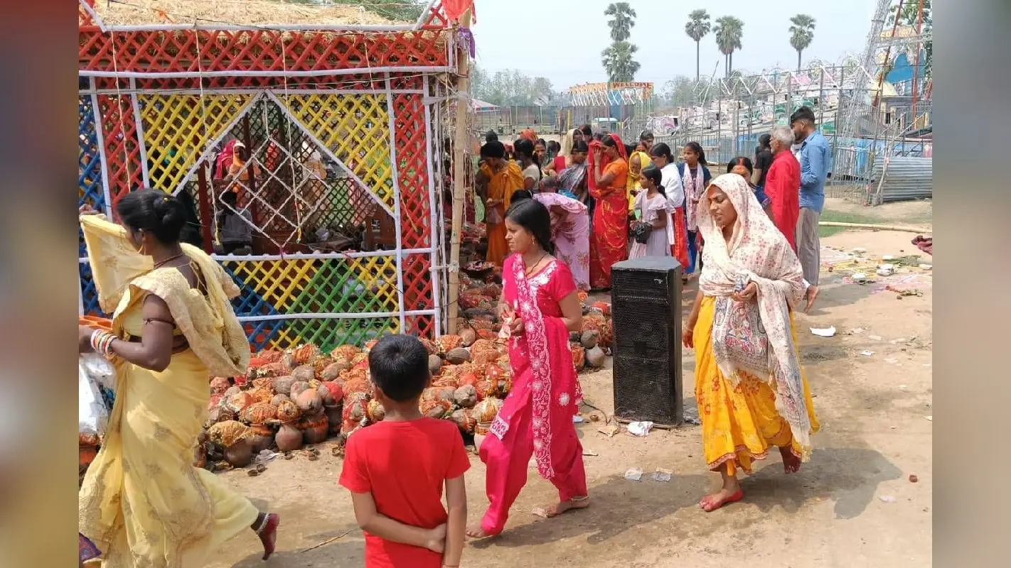 जहांगीरपुर में श्रीरामचरित मानस नवाह ज्ञान यज्ञ में उमड़ी श्रद्धालुओं की भीड़, भक्तिमय हुआ माहौल